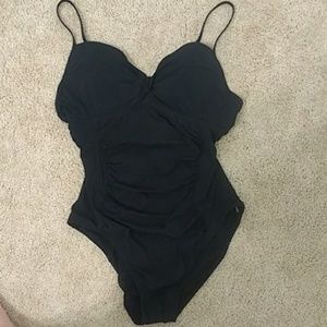 Black shapewear swimsuit